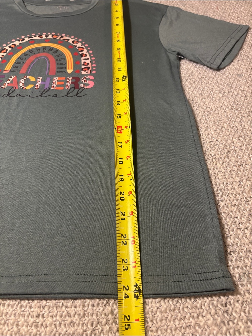 Green 'Teachers We Do It All' Graphic Tee - Picture 5 of 7